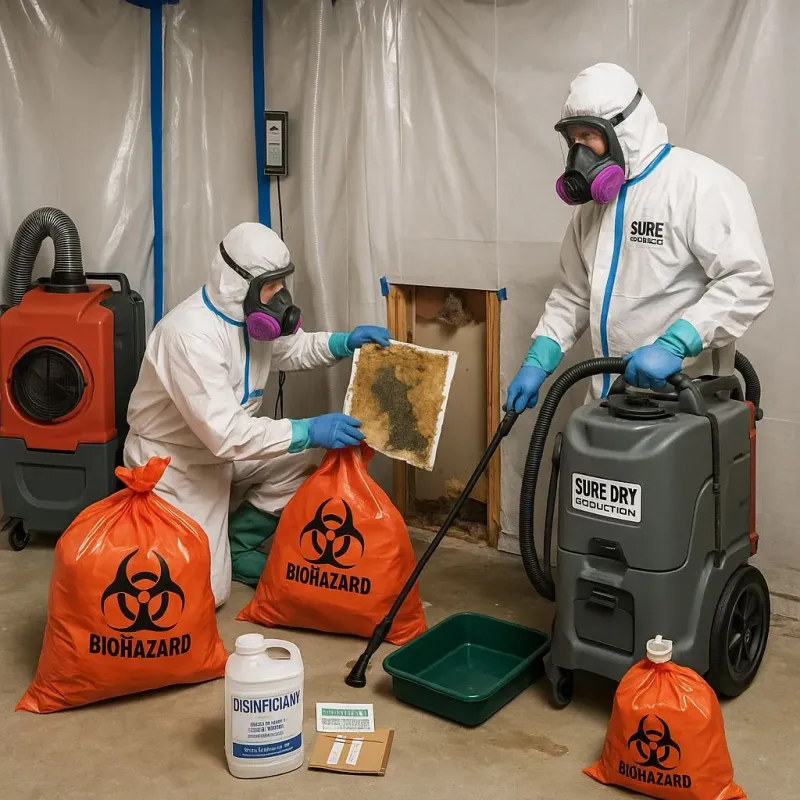 Contaminated Water Handling Protocols process in Belmont, MS