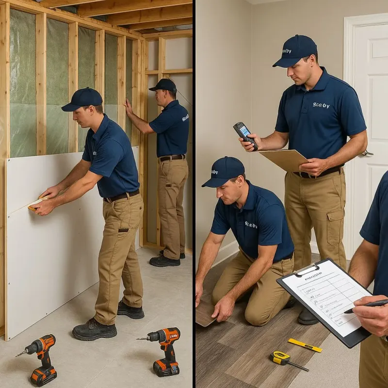 Repairs and Reconstruction process in Belmont, MS