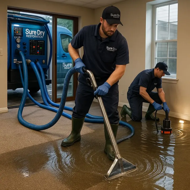 Water Extraction and Removal process in Belmont, MS